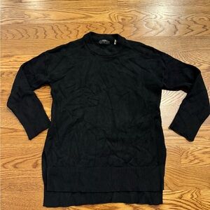 Tahari Black Knit Pullover